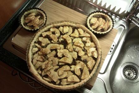 jablkový s vanilkovým pudingom